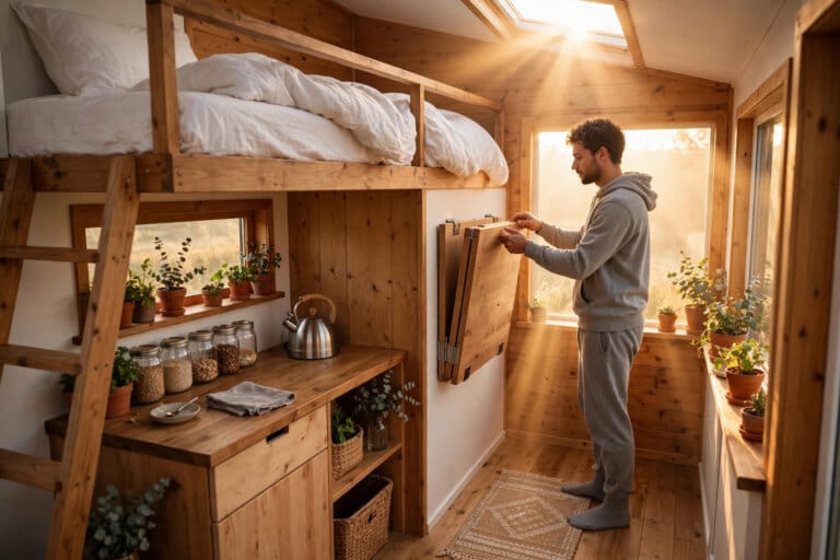 tiny house morning routines