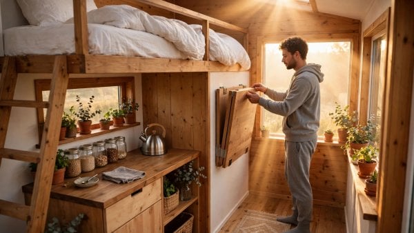 tiny house morning routines
