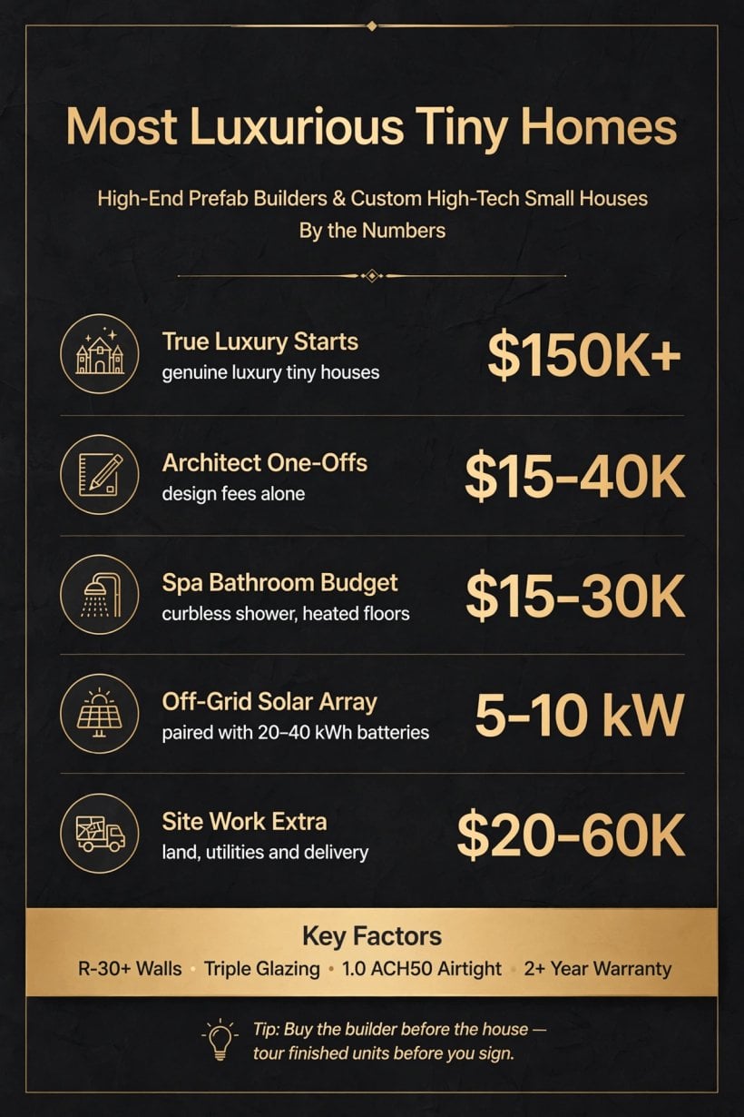 most luxurious tiny homes
