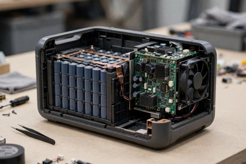 Off-Grid Power Stations: the battery, inverter and charge controller integrated inside one portable unit