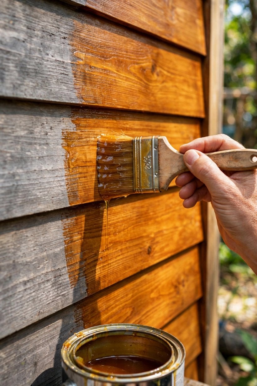 Paint vs. Stain