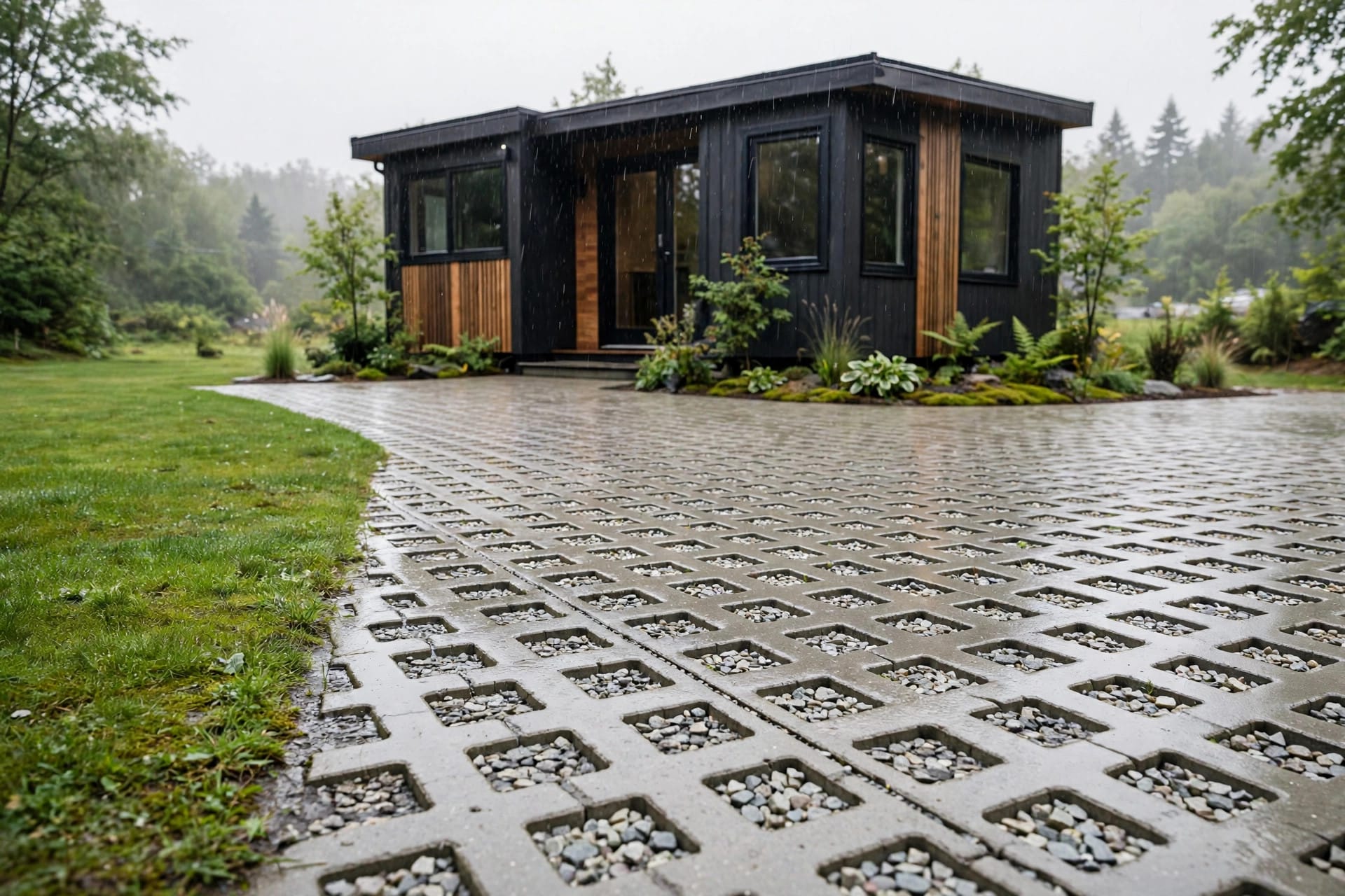 Permeable Rock Pavers