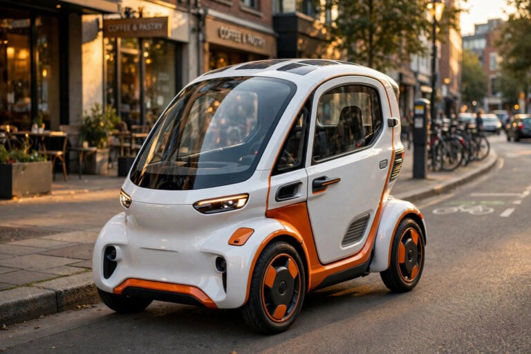 Meet PodRide: The All-Weather E-Bike That Looks Like a Car podride amazon