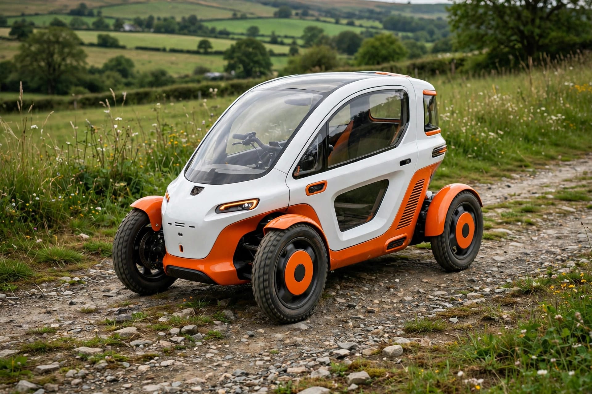 podride amazon: four-wheeled stability on an uneven trail