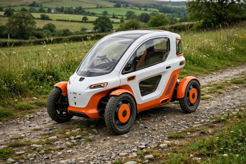 podride amazon: four-wheeled stability on an uneven trail