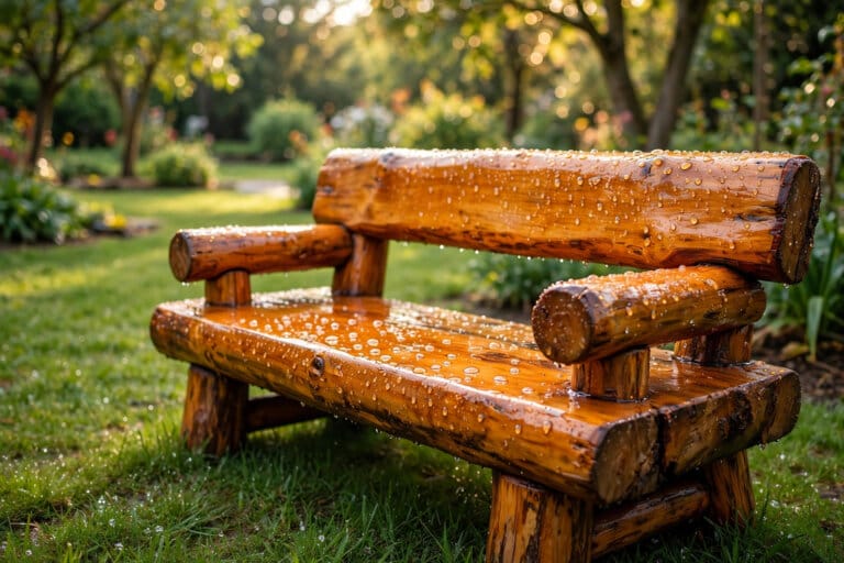 Protecting Outdoor Log Crafts