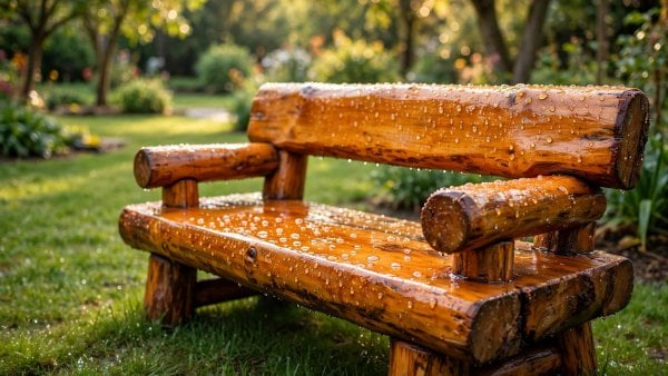 Protecting Outdoor Log Crafts