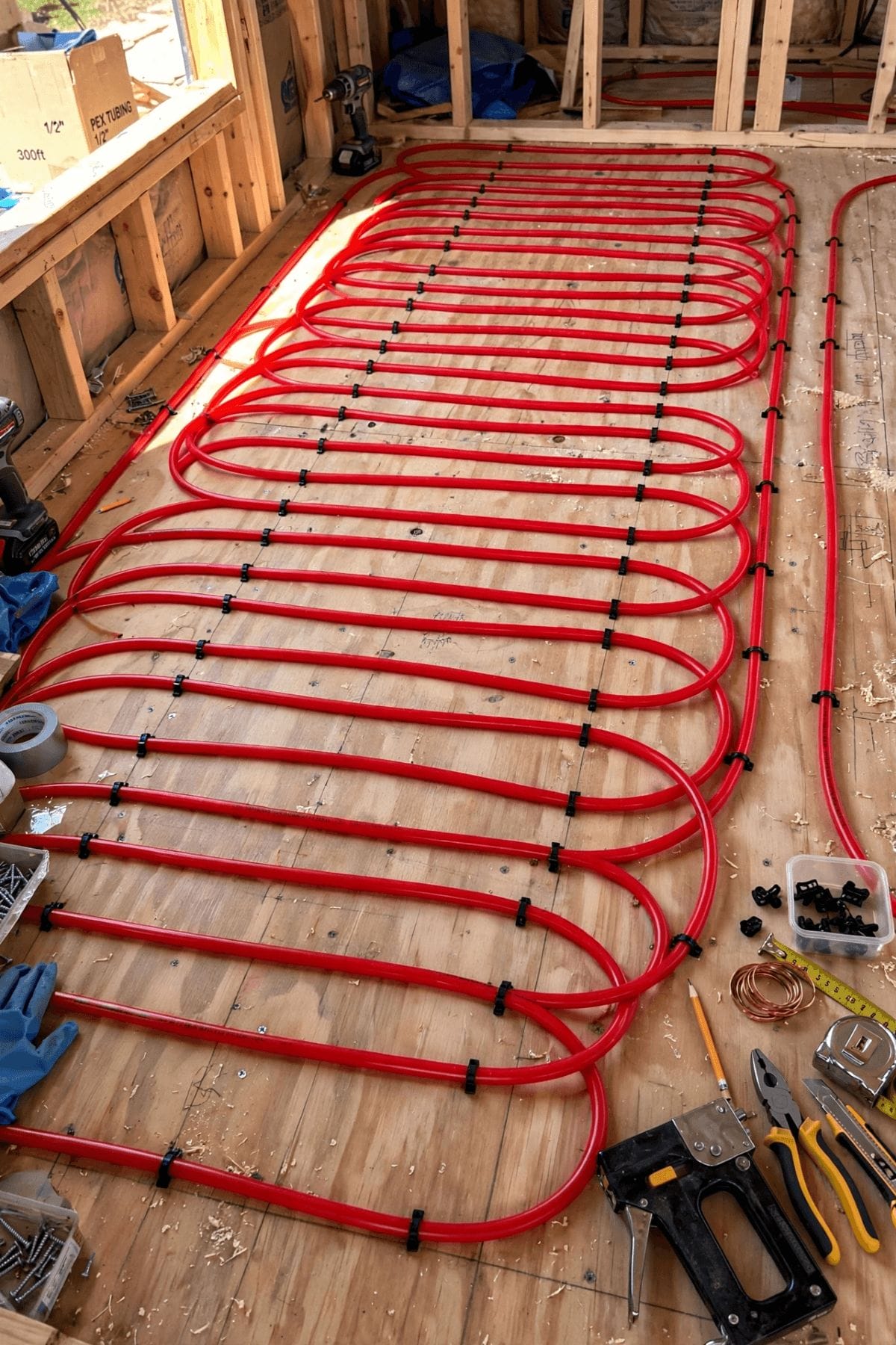 radiant floor heating power analyzer