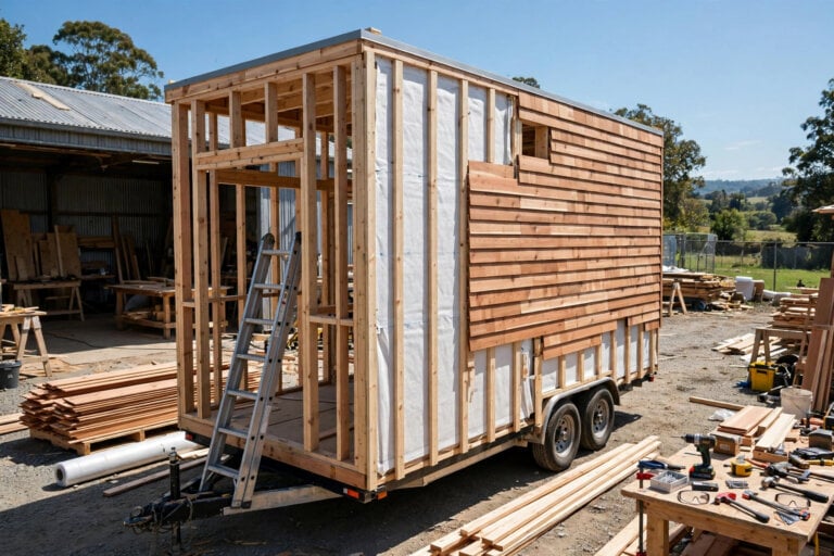 Rain Screen Installation: The Secret to a Rot-Proof Tiny House rain screen installation