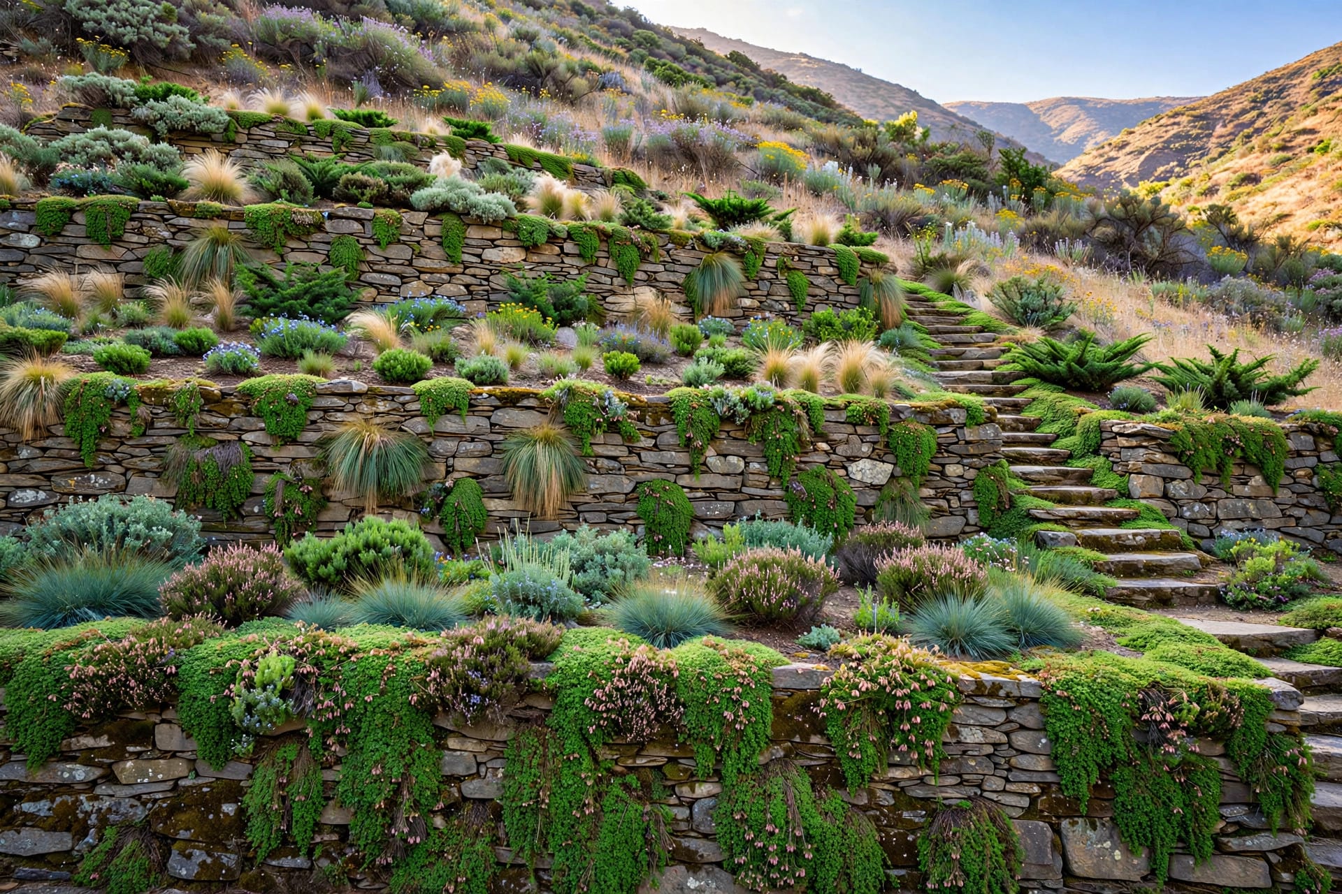 Rock Garden Ideas for Slopes