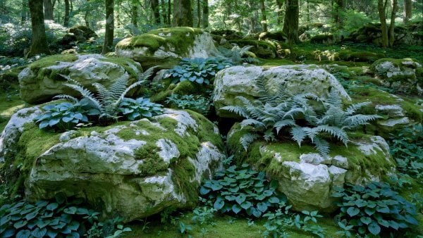 Rock Gardens for Shade