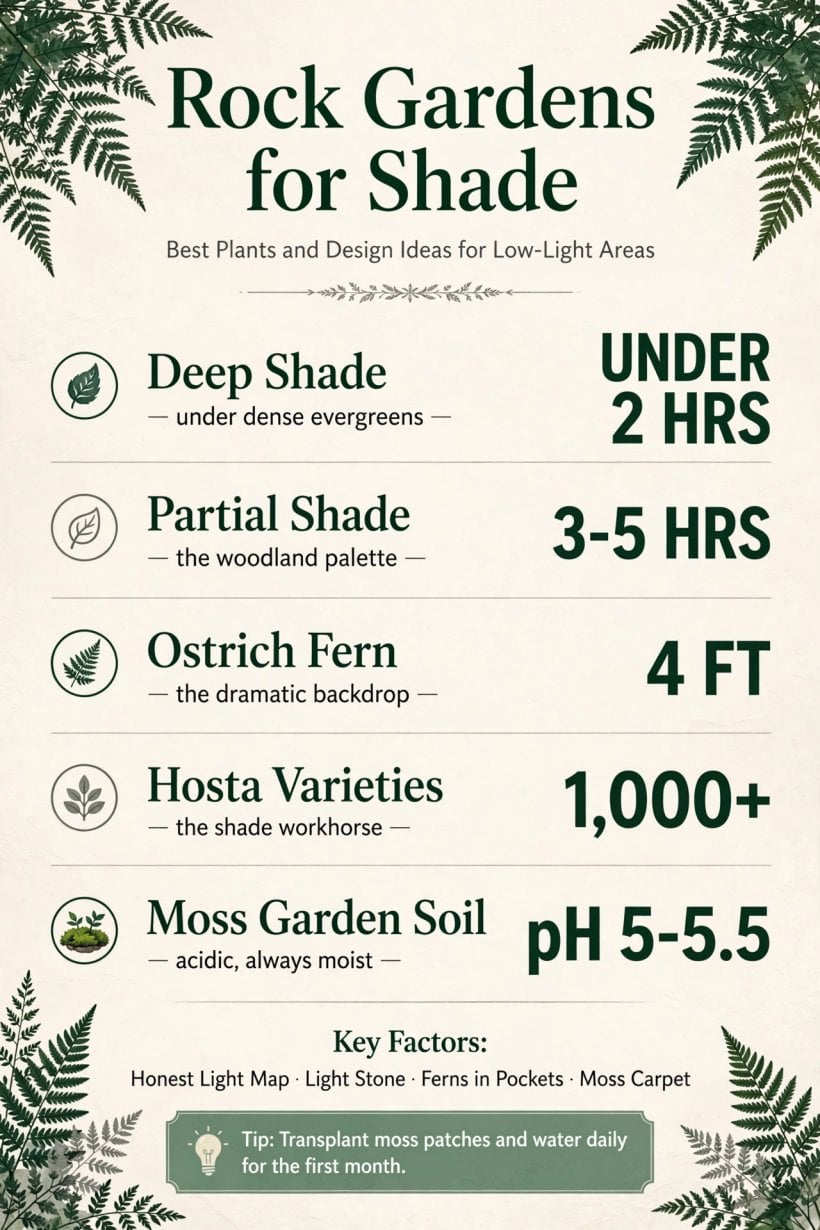 Rock Gardens for Shade