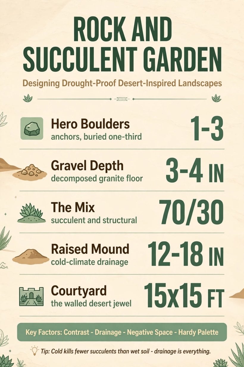 Rock and Succulent Garden