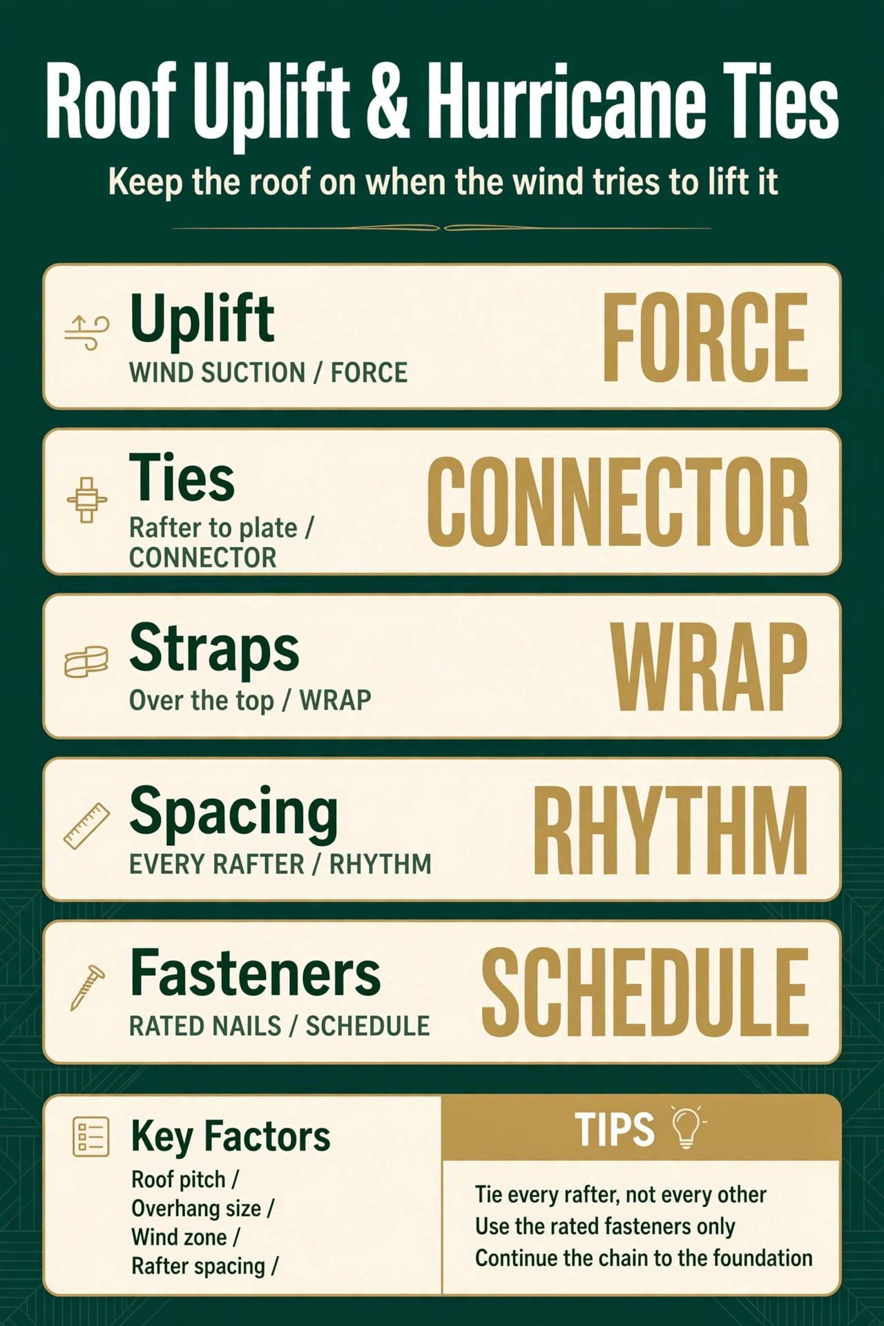 roof uplift hurricane tie calculator