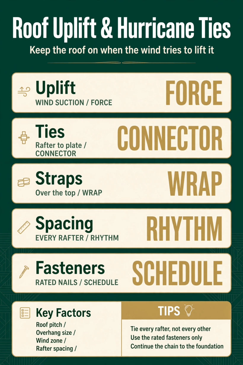 roof uplift hurricane tie calculator