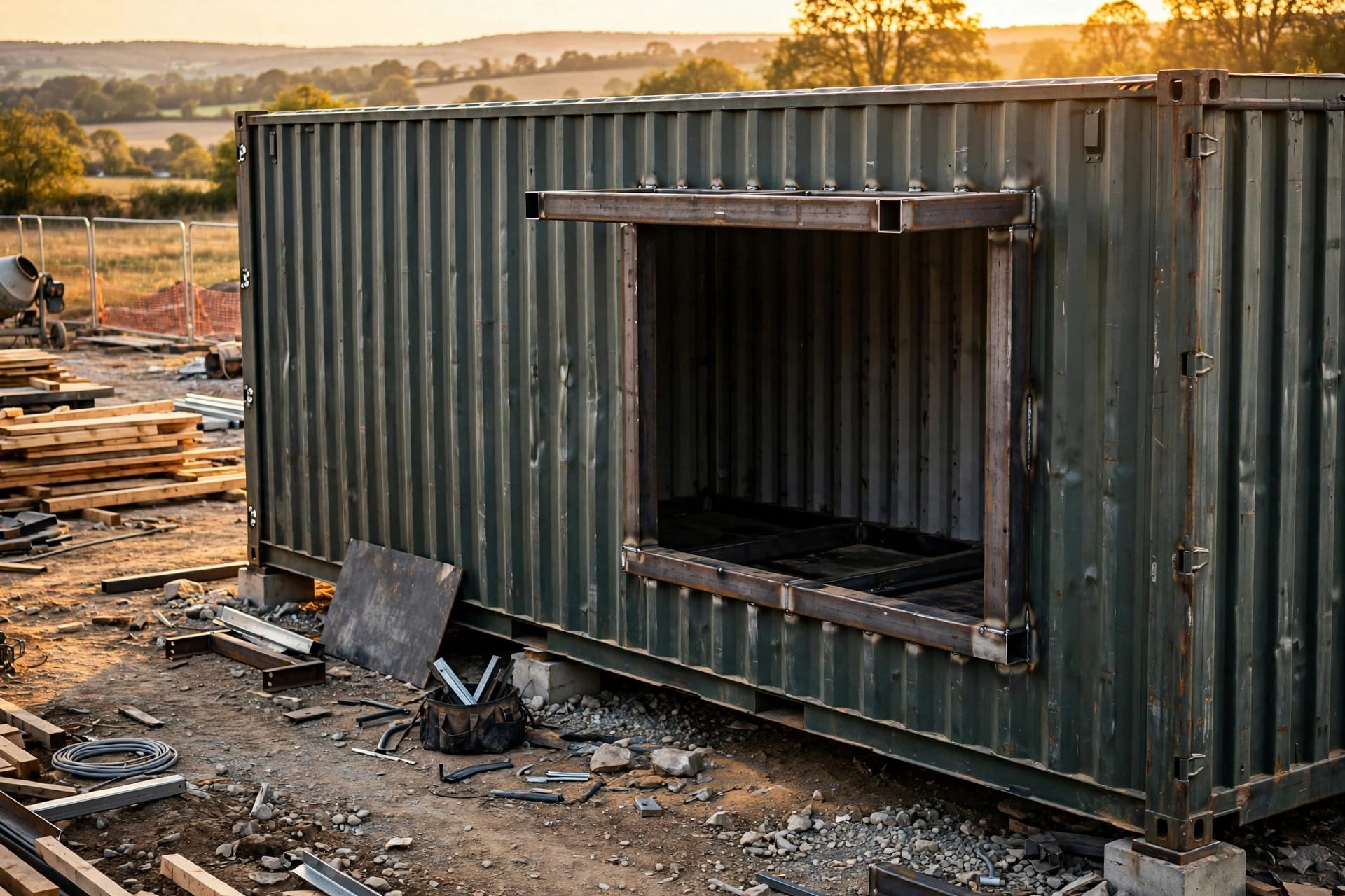 shipping container home structural integrity