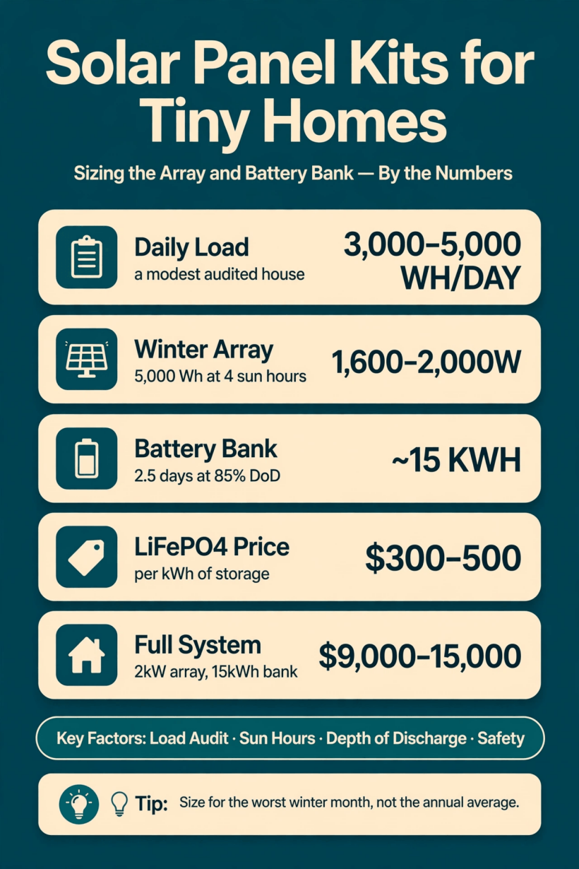 solar panel kits for tiny homes