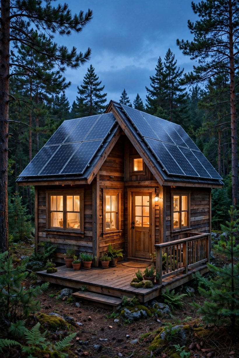 solar-ready tiny house layouts