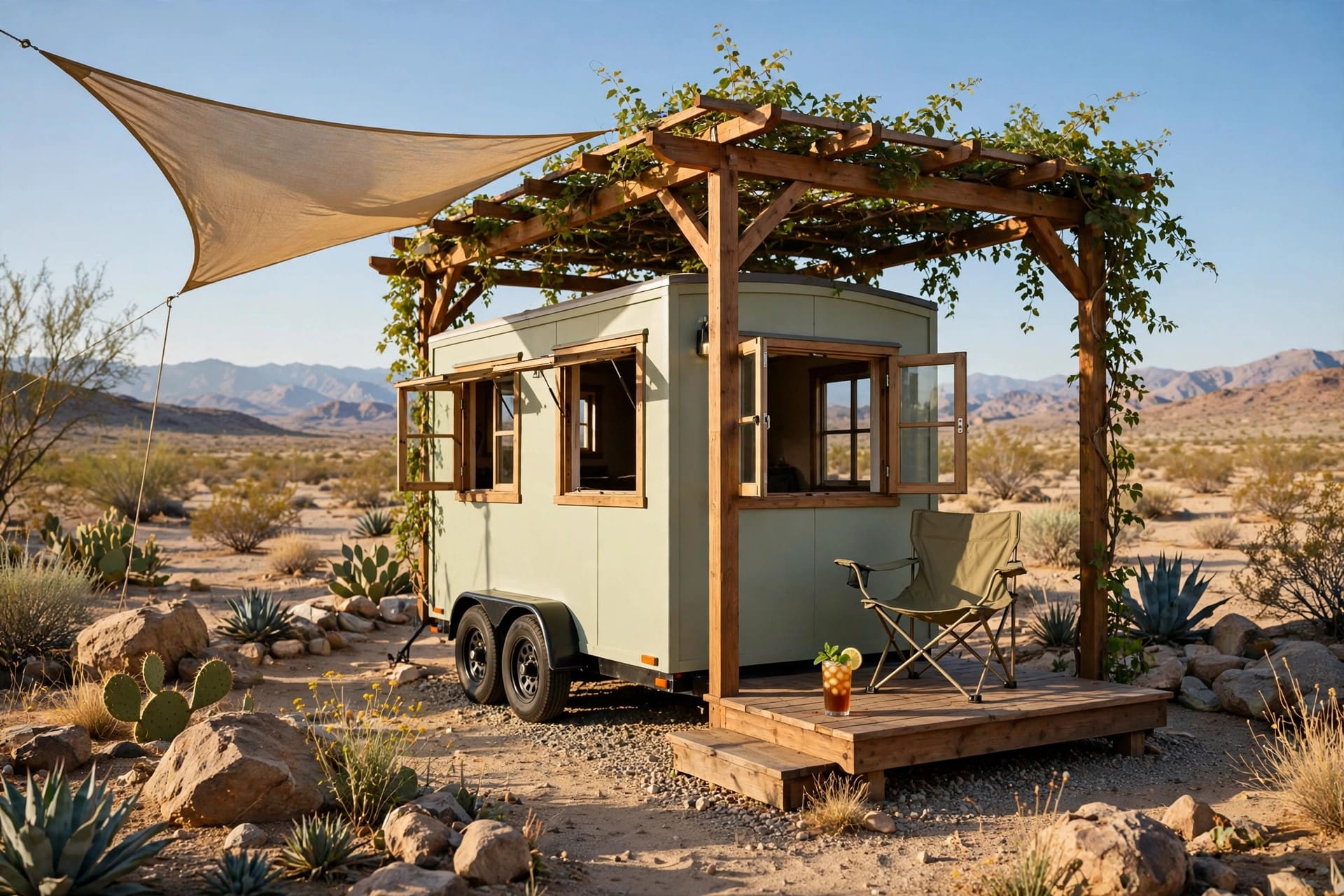 tiny home summer prep