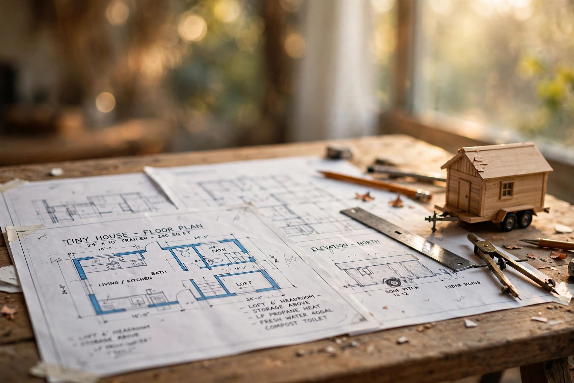 tiny house blueprints