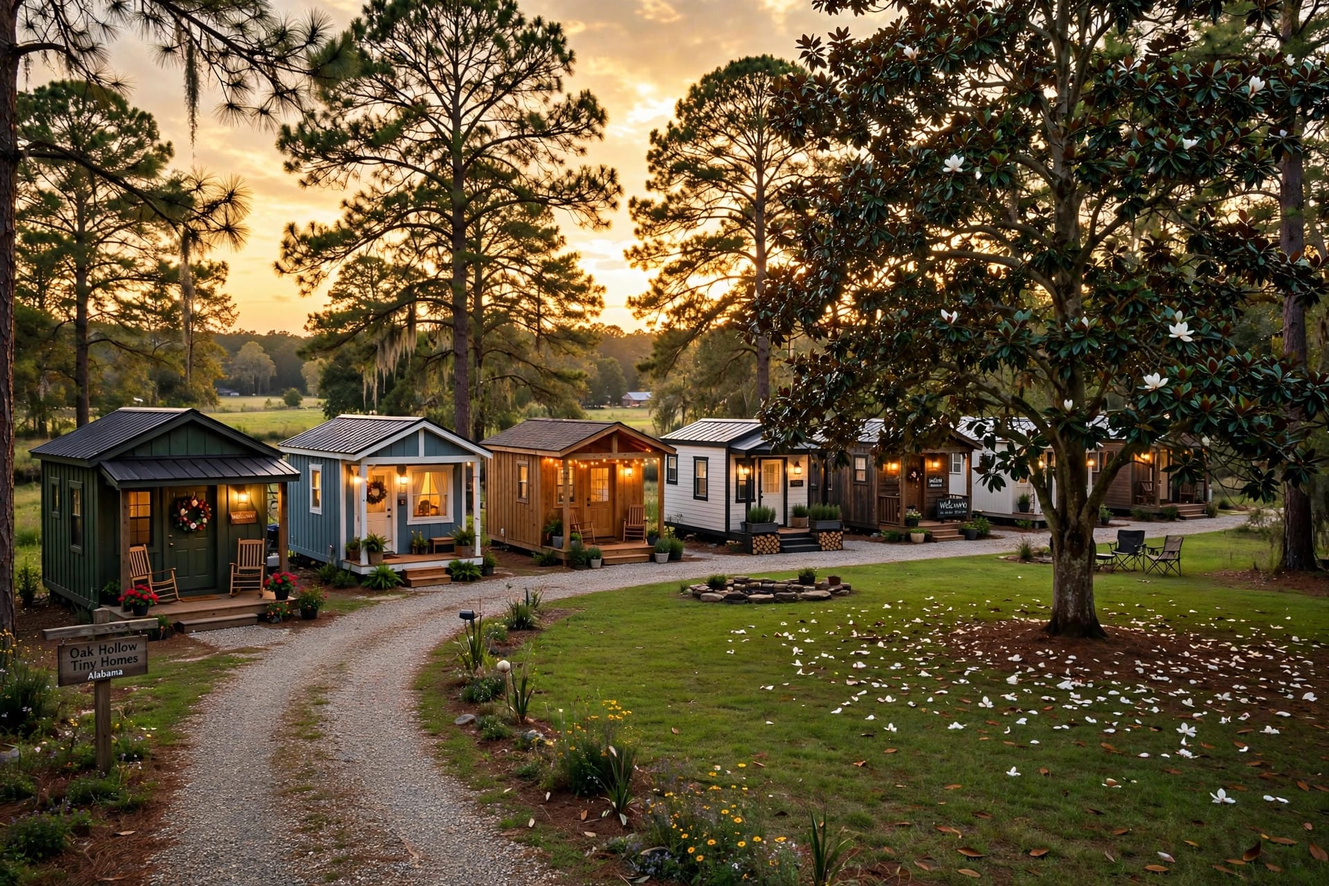 tiny house communities in Alabama
