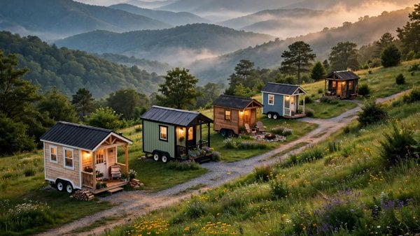 tiny house communities near Asheville NC