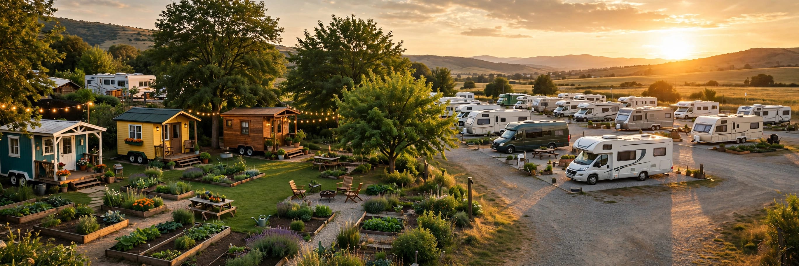 tiny house communities vs RV parks
