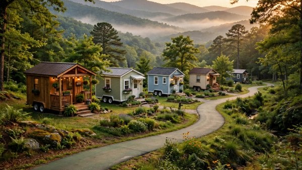 tiny house community in Travelers Rest SC