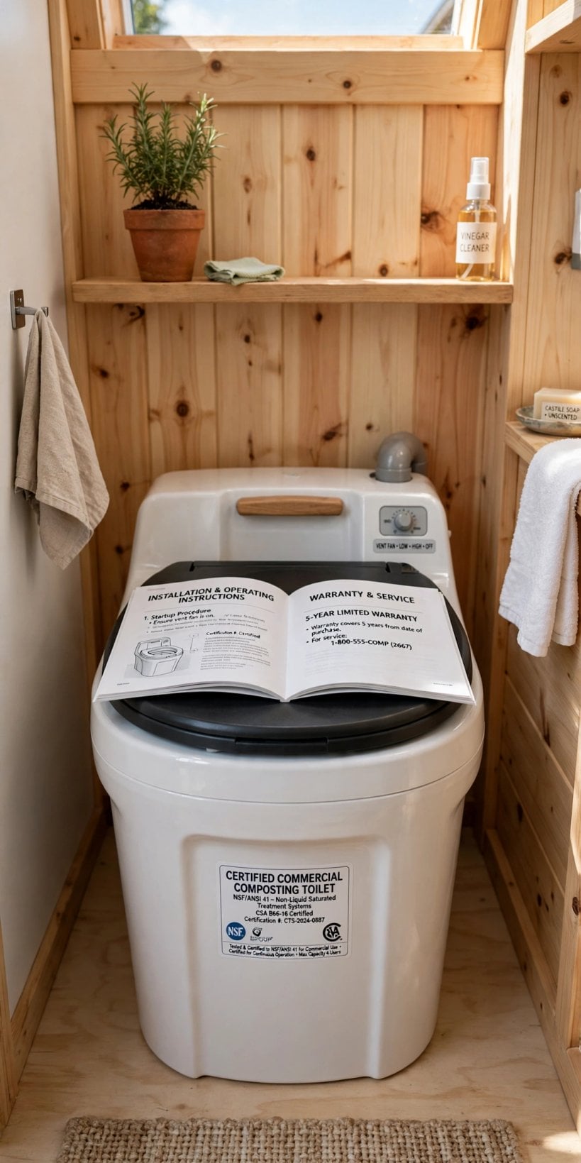 tiny house composting toilets