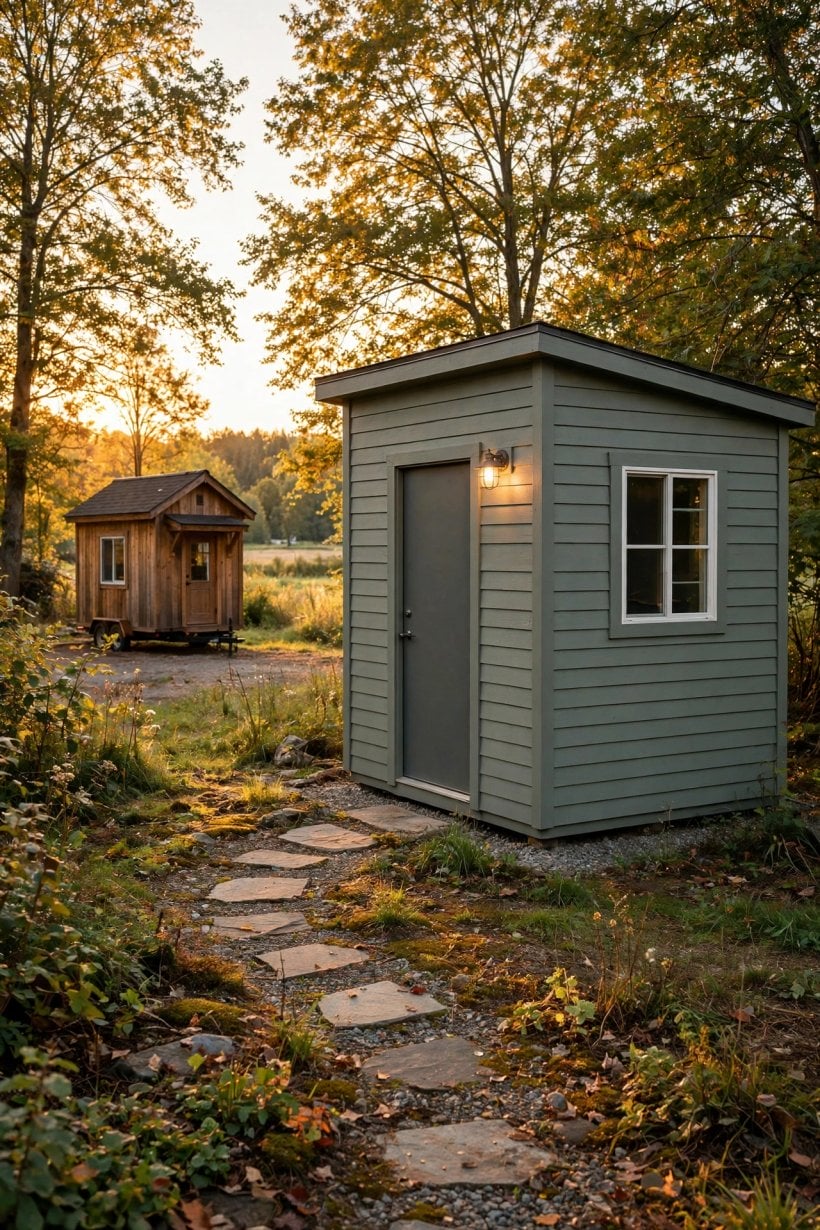 Tiny House Floor Plans with Home Office Spaces