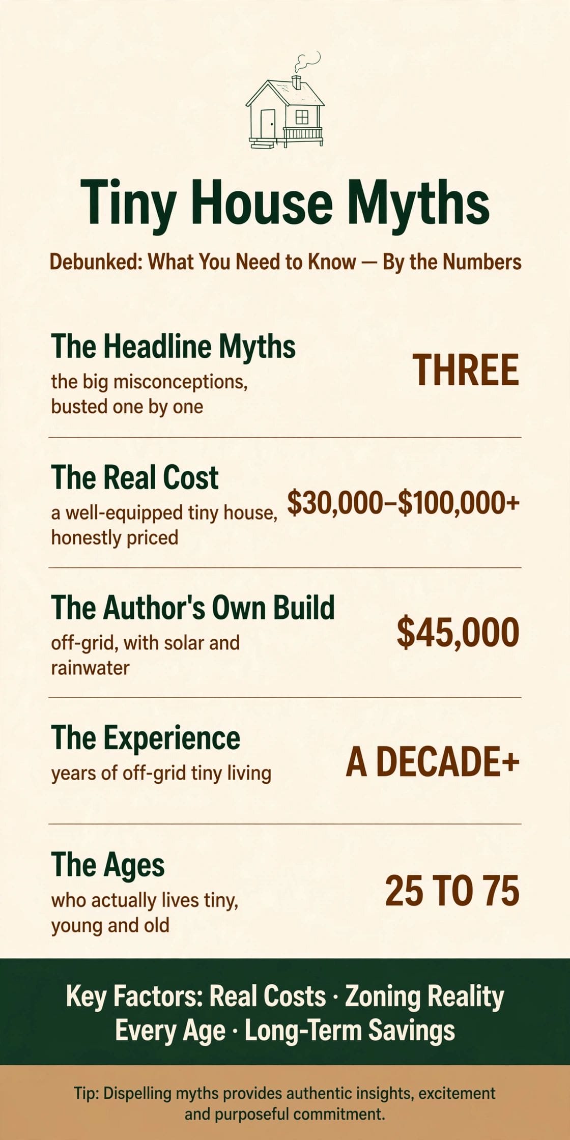 tiny house myths