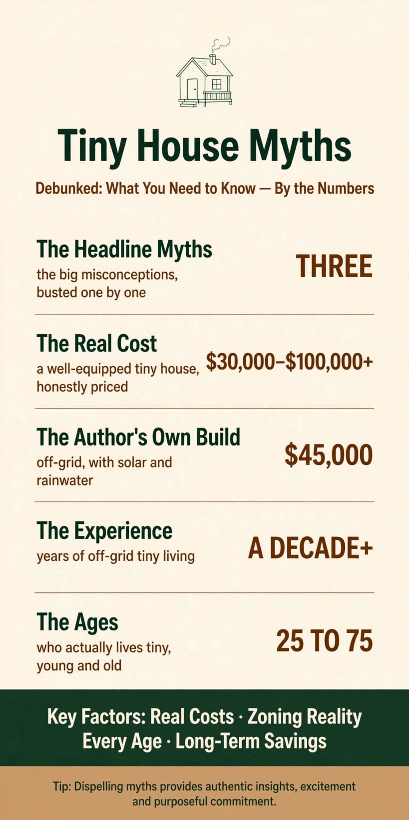 tiny house myths