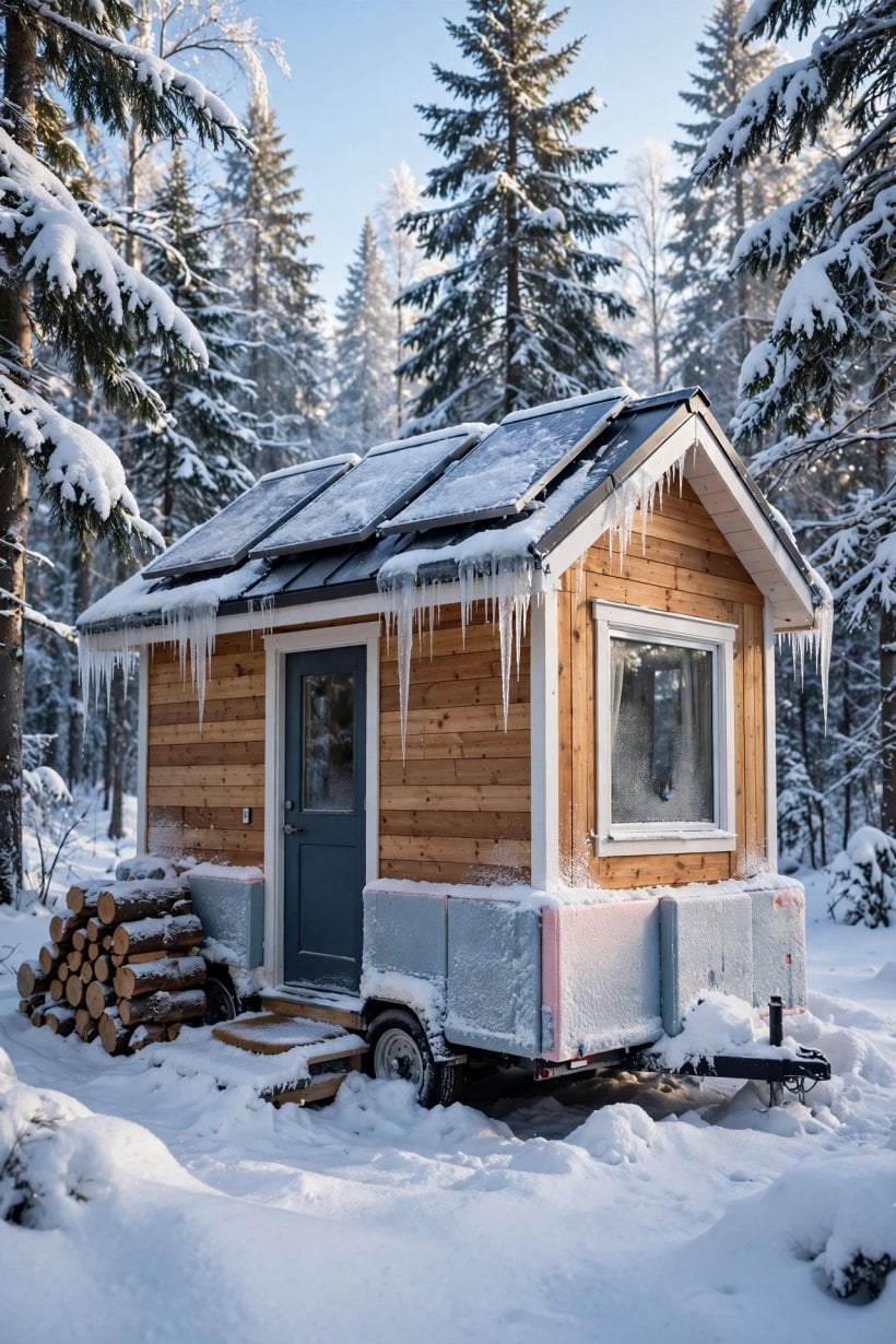 tiny house plans for cold climates