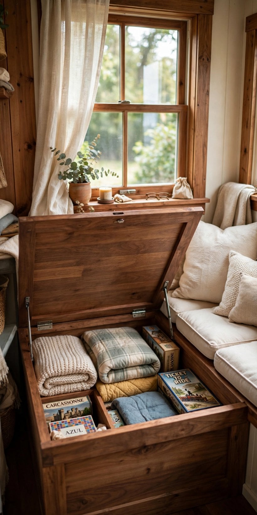 tiny house plans with hidden storage