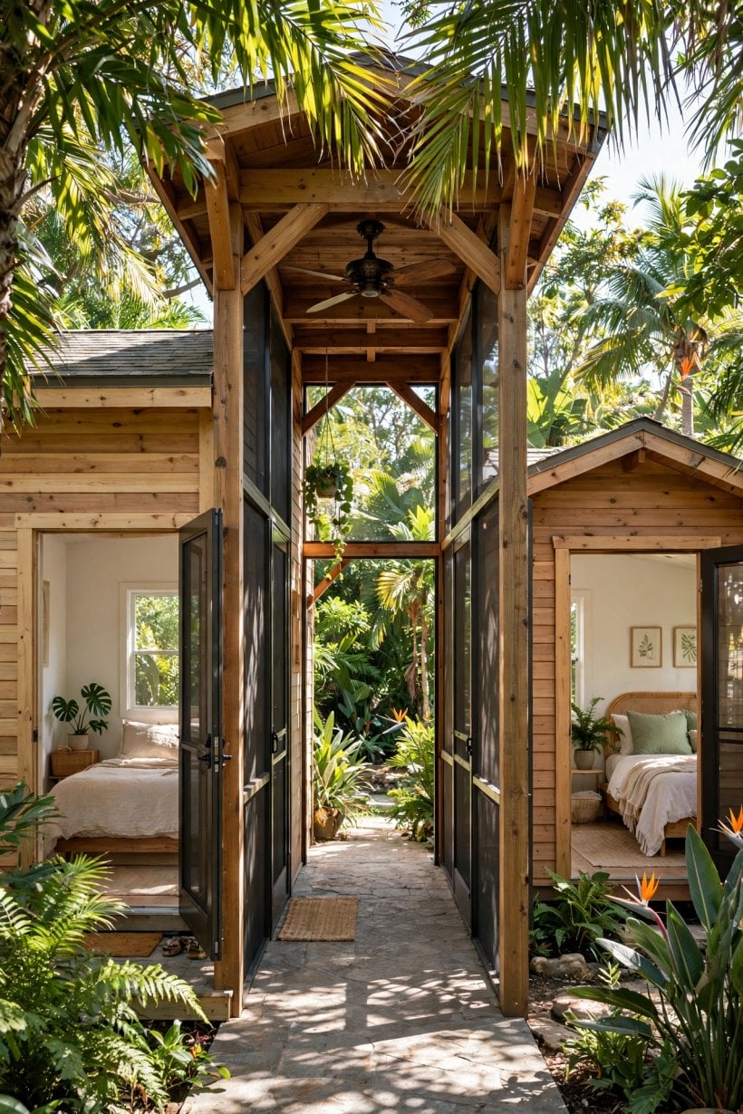 tiny house plans with screened porches