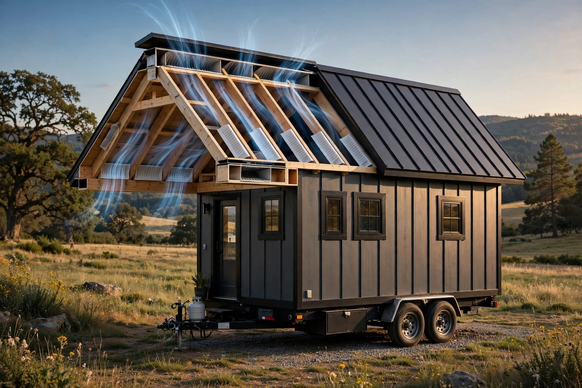 tiny house roof venting