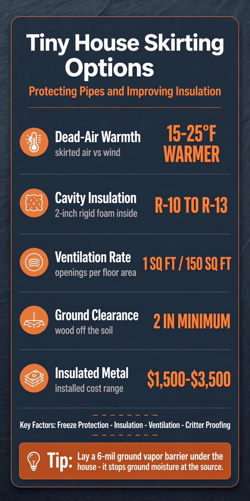 Tiny House Skirting Options