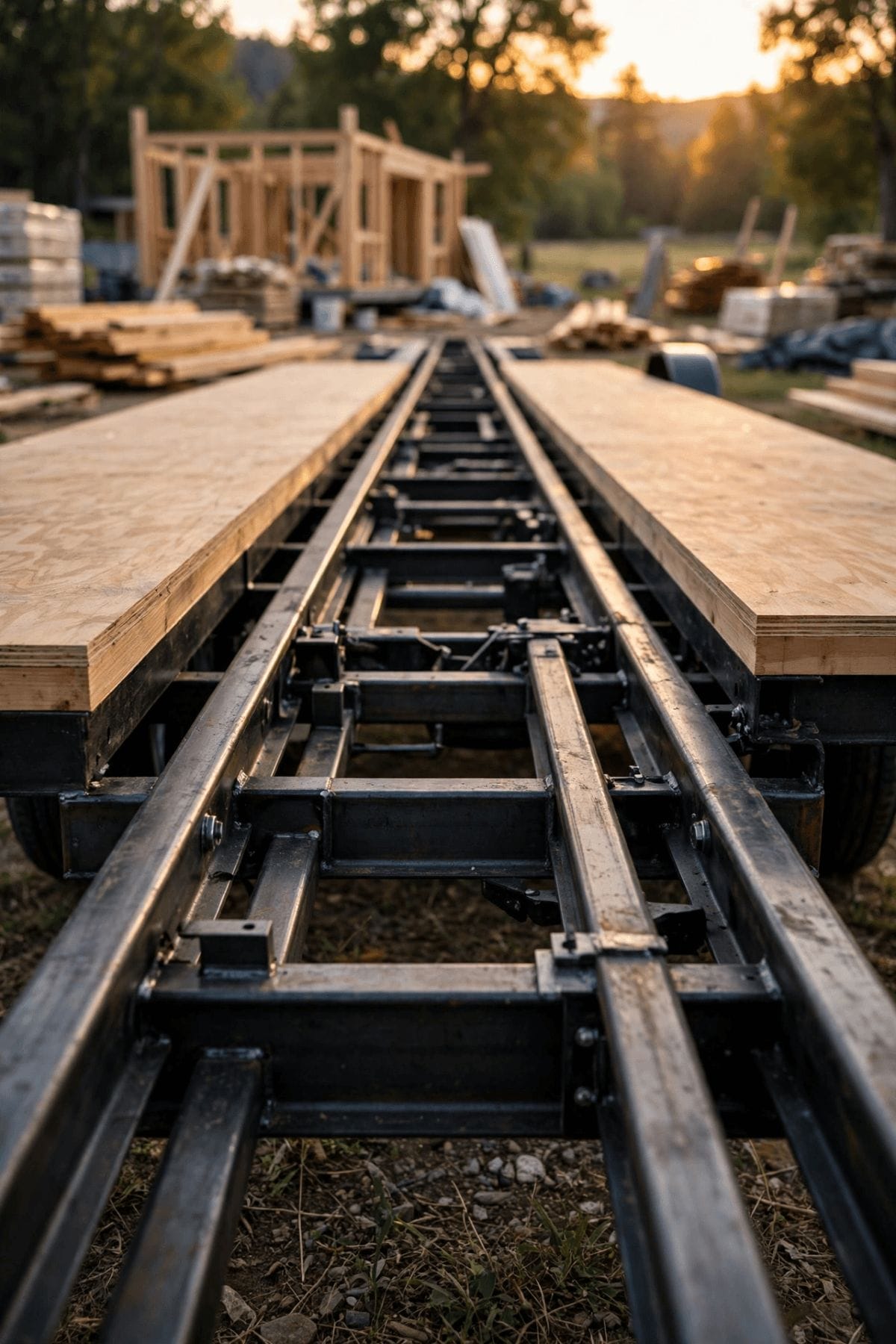 trailer frame rigidity visualizer