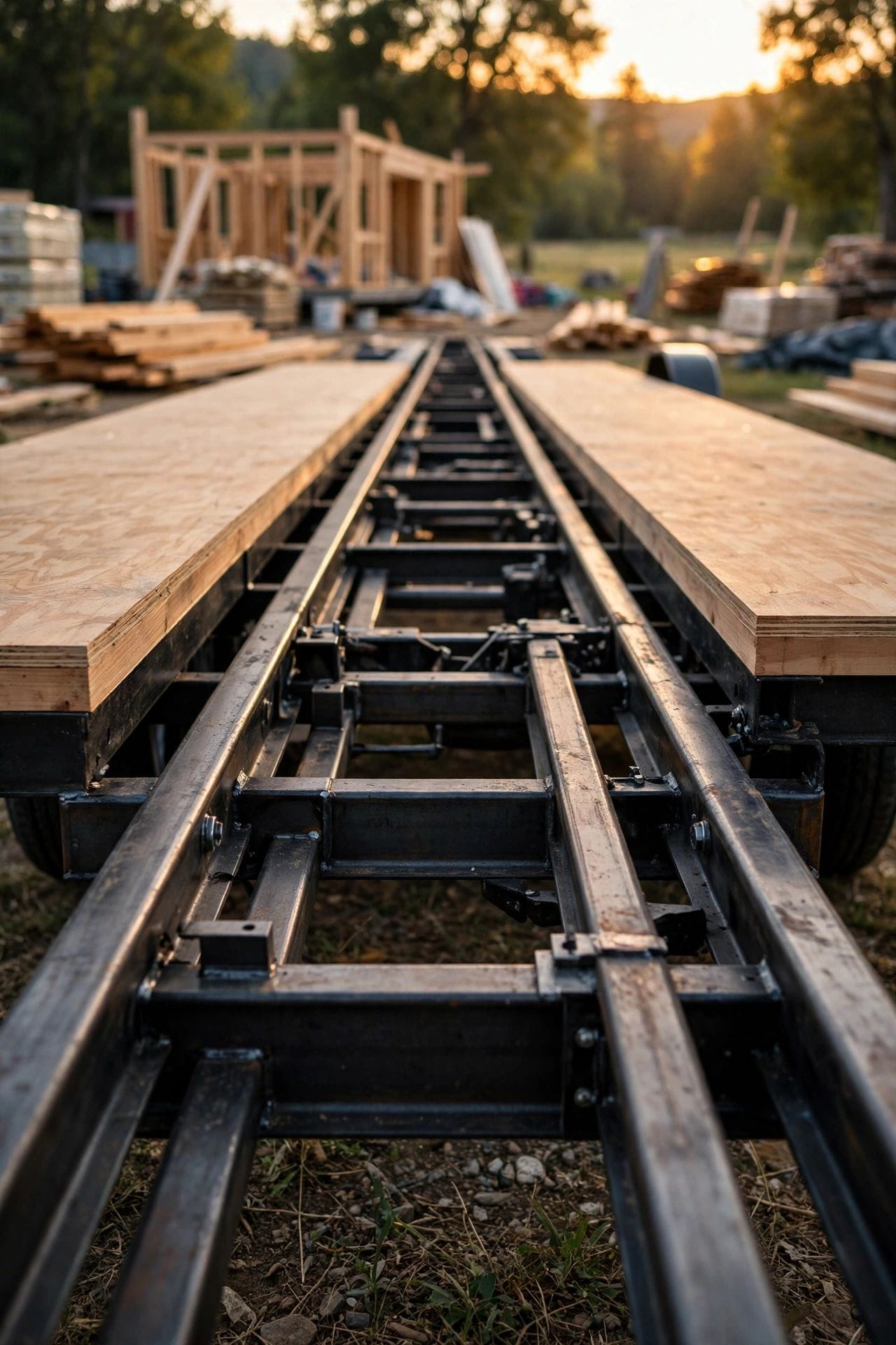trailer frame rigidity visualizer