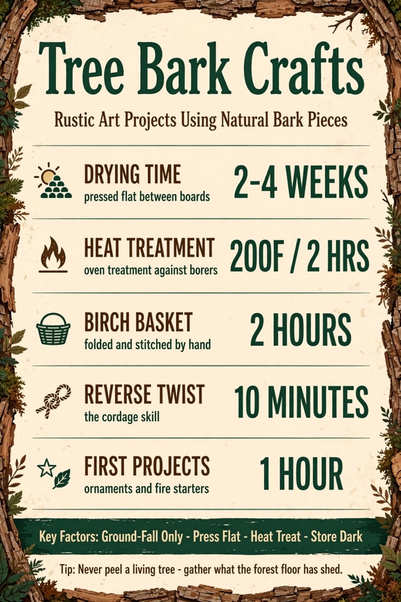 Tree Bark Crafts