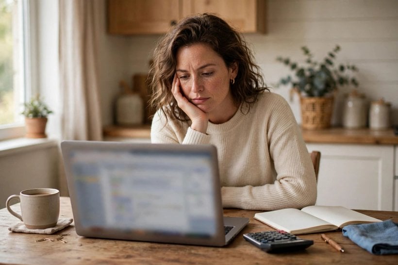true cost of tiny houses: reviewing a build budget on a laptop before committing