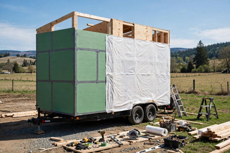 Tyvek vs. ZIP System: The Tiny House Air Barrier Battle Tyvek vs. ZIP System