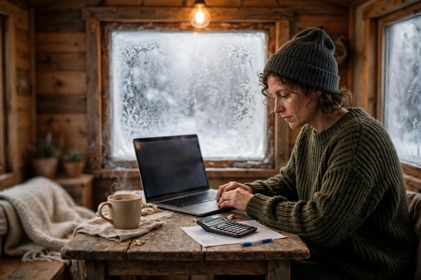 Underfloor Heating in Tiny Houses: working through the daily running cost of electric heat in winter