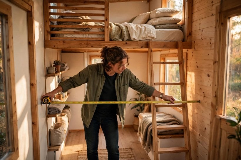 vacuum insulated panels: measuring the interior width a thin wall gives back