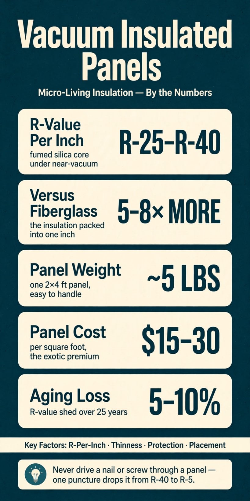 vacuum insulated panels