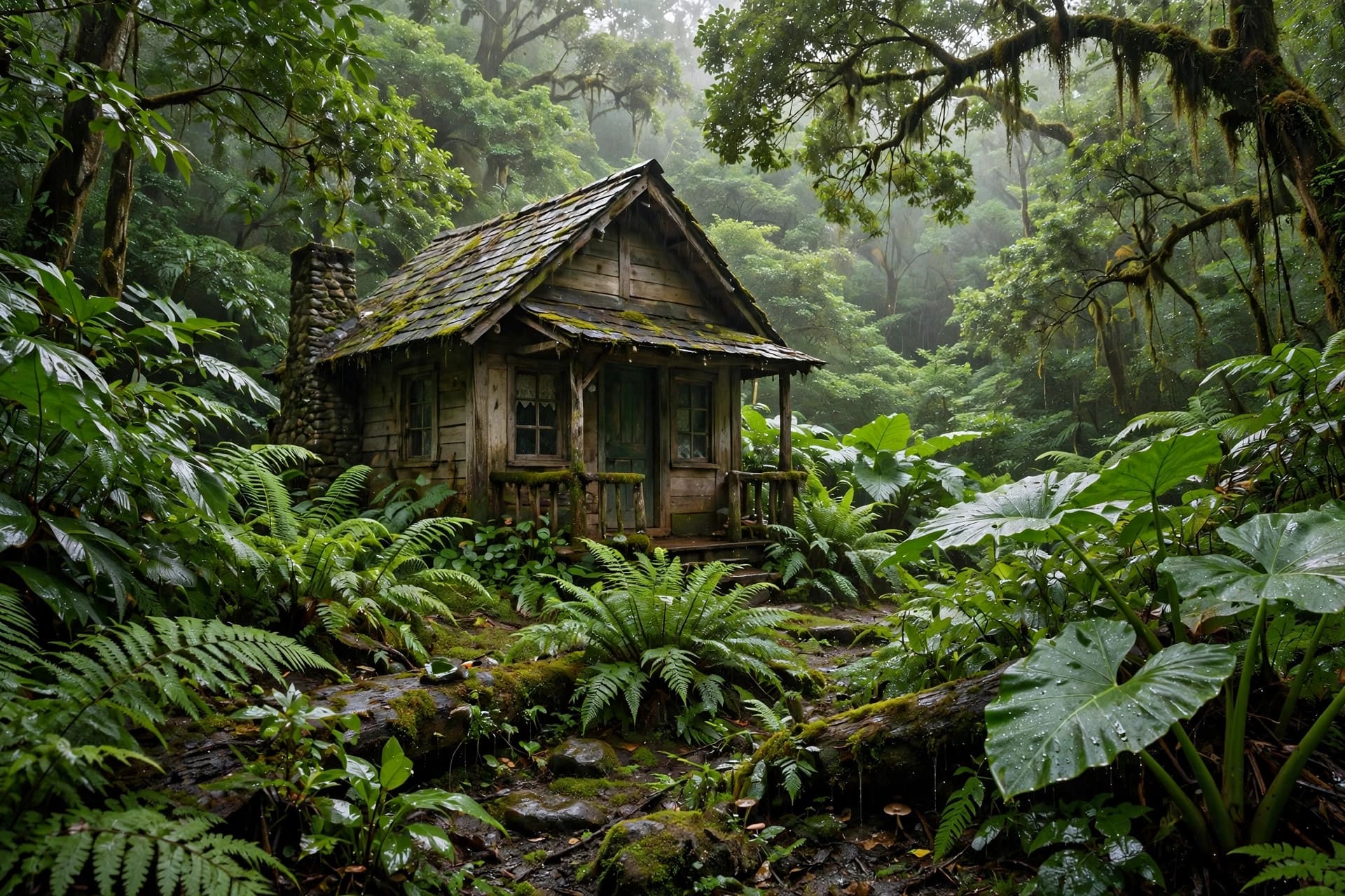 where should I live based on weather quiz: homestead cottage surrounded by lush humid green forest