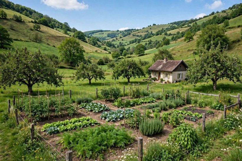 where should I live based on weather quiz: sunny four-season valley farmhouse and garden plot