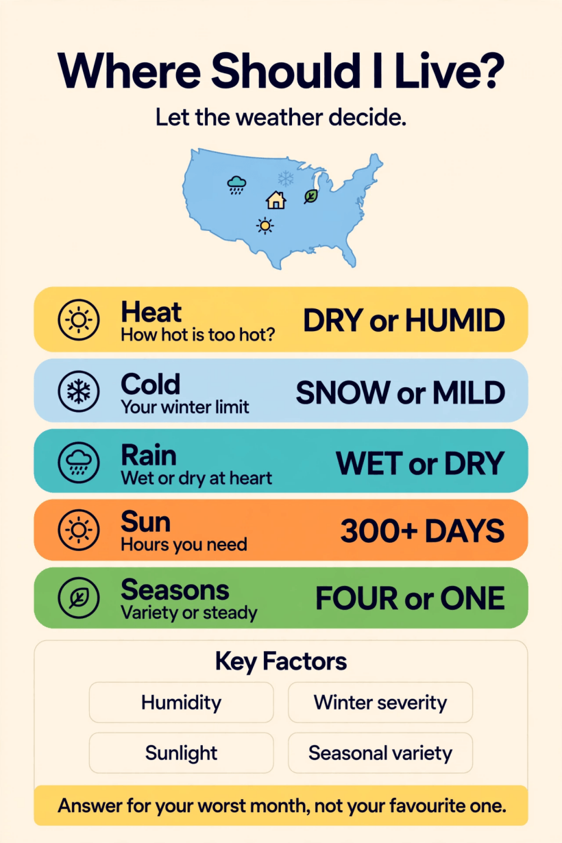 where should I live based on weather quiz