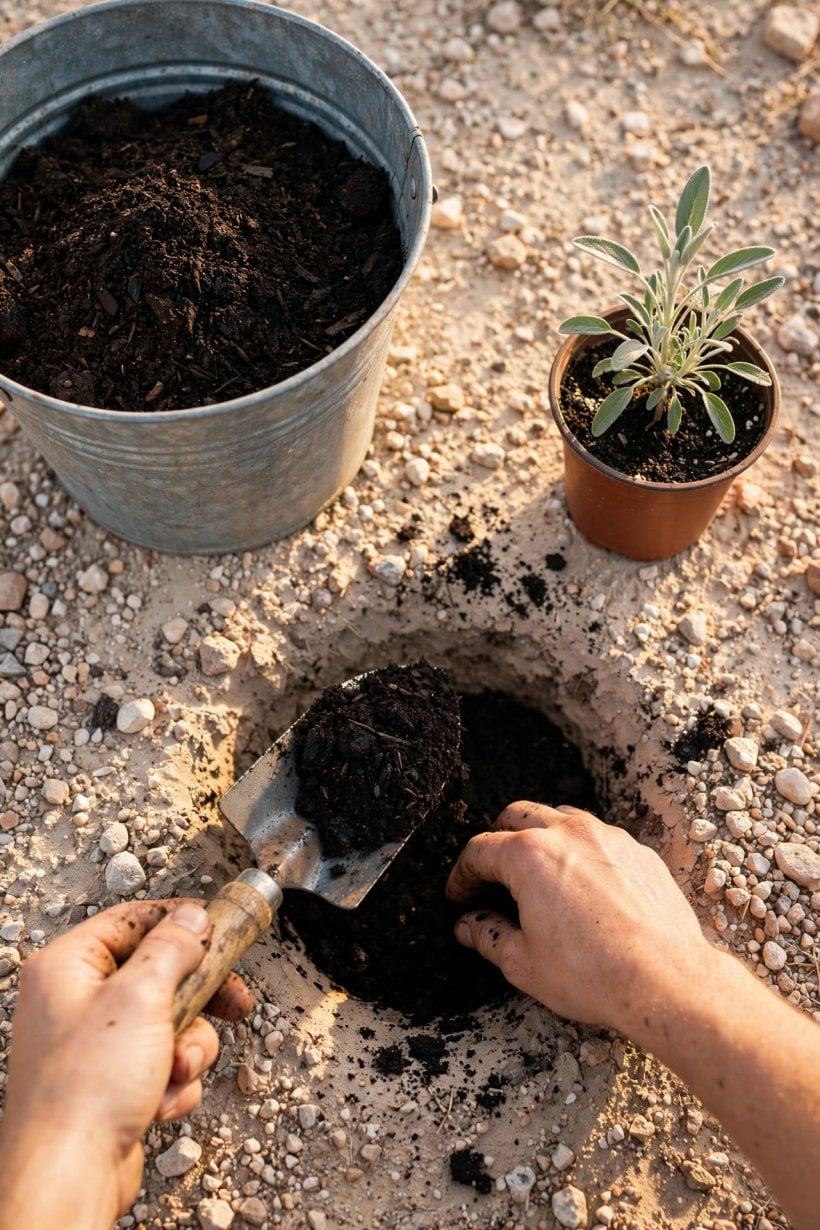 Xeriscaping with Rocks and Native Plants