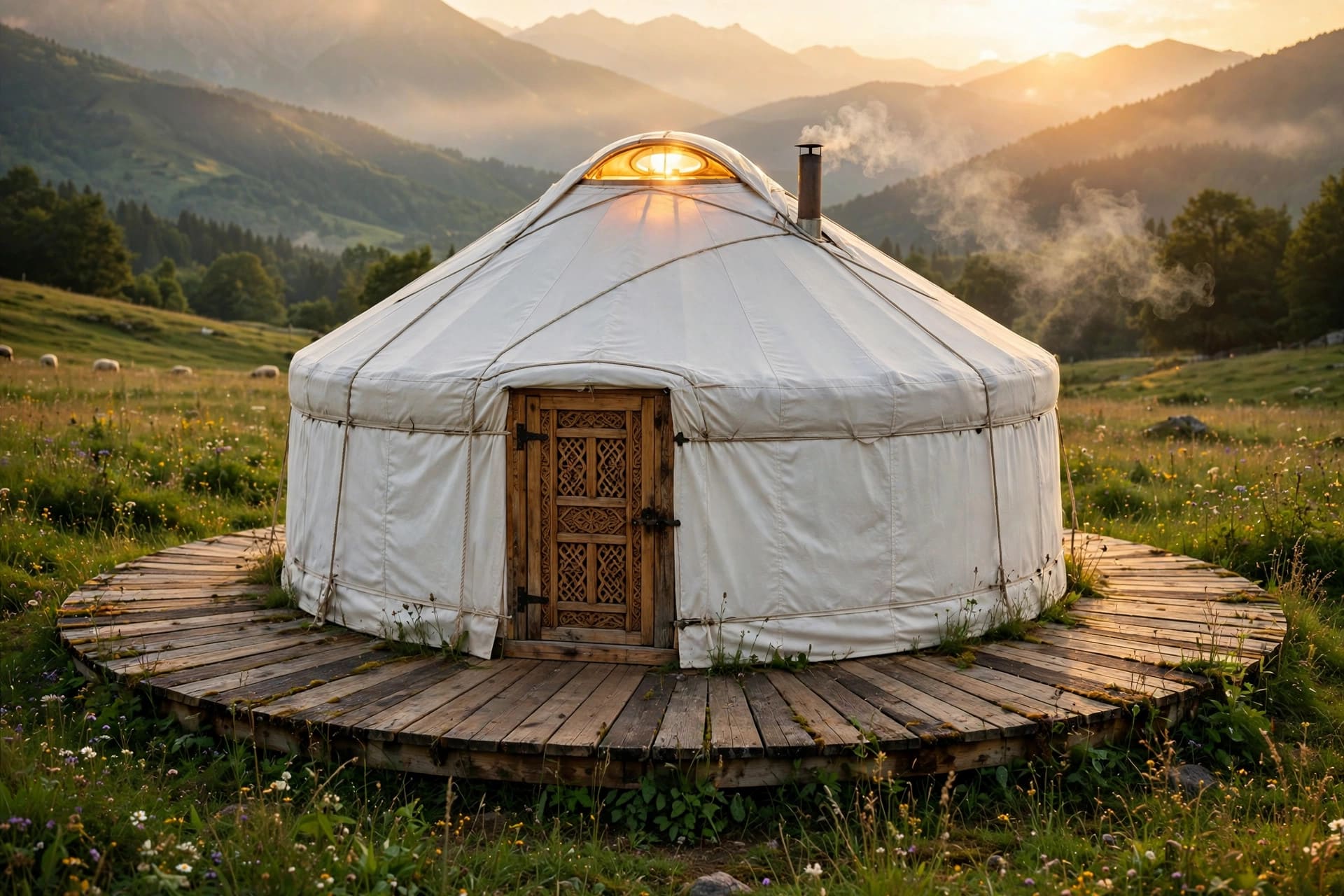 yurt floor plans